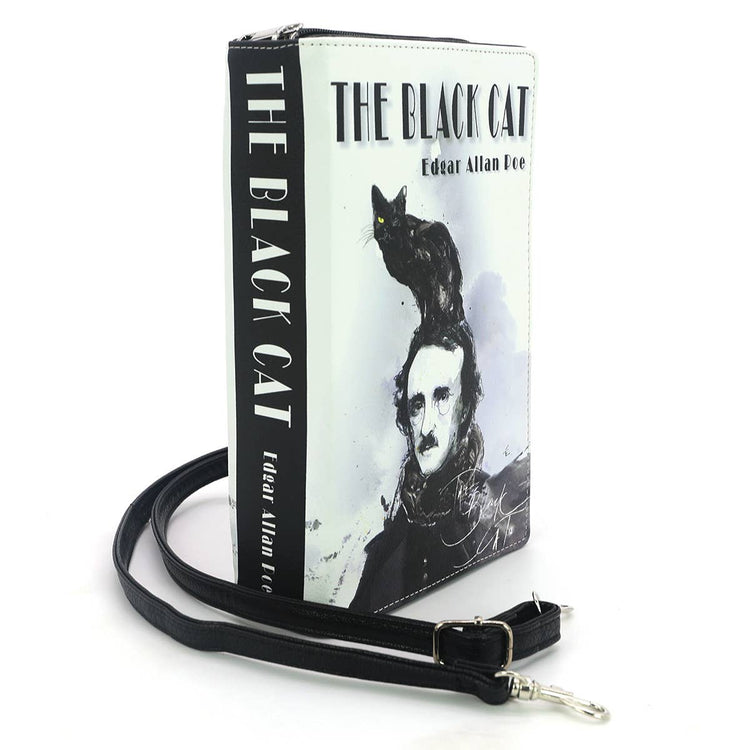 The Black Cat Book Crossbody Bag
