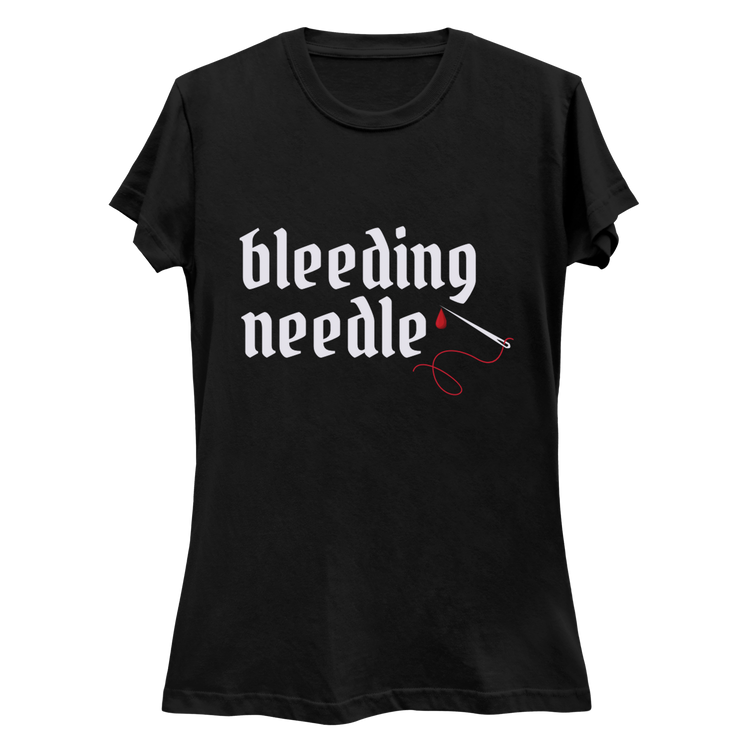 bleeding needle Signature Logo T-Shirt