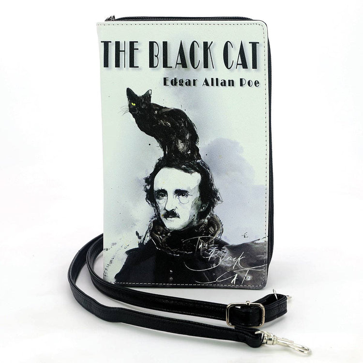 The Black Cat Book Crossbody Bag