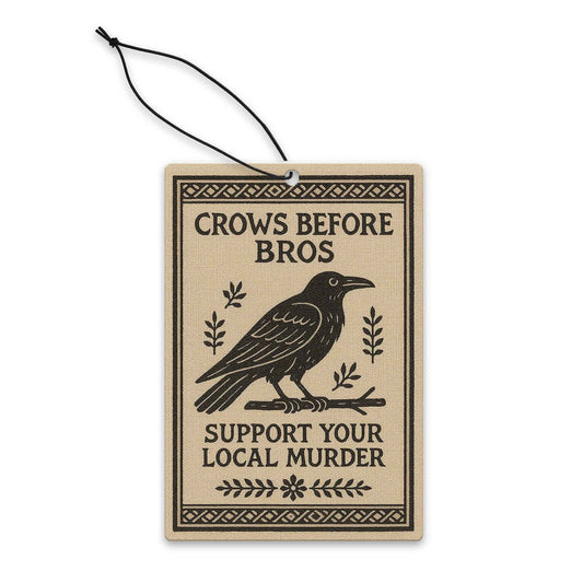 Crows Before Bros Air Freshener
