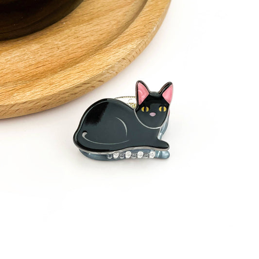 Mini Cat Hair Claw Clip, Animal-shaped Hair Clips