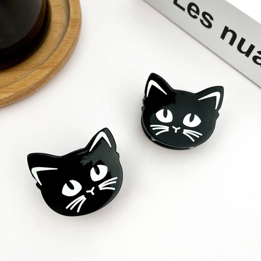 Eye-rolling Cat Claw Clip