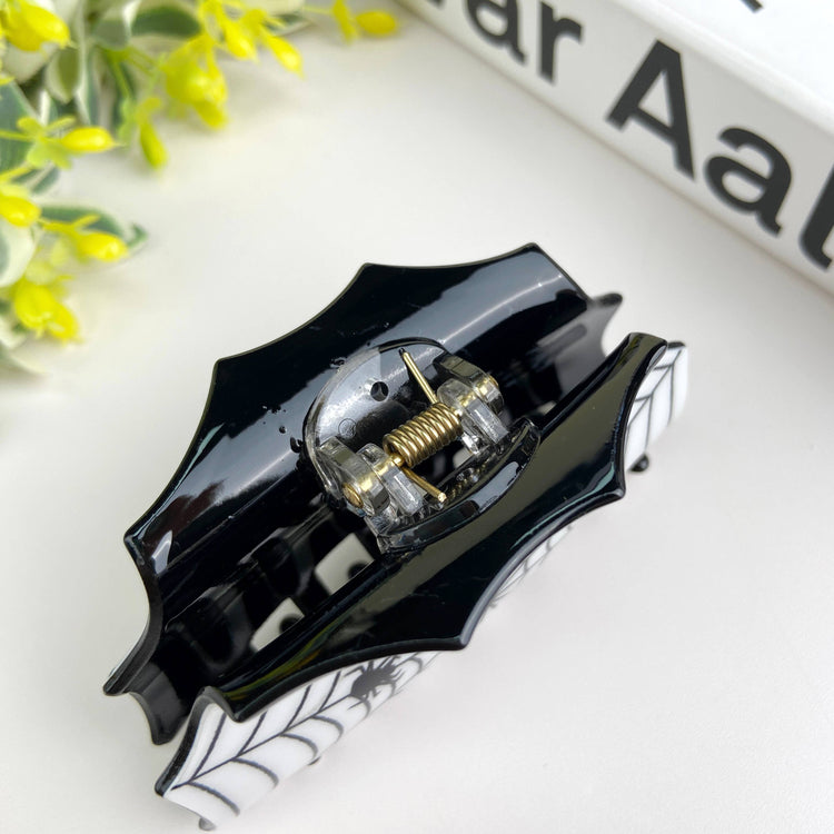 Halloween Spider Web Hair Clip