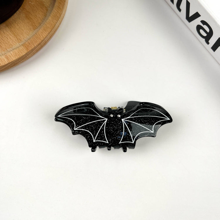 Black Bat Claw Clip