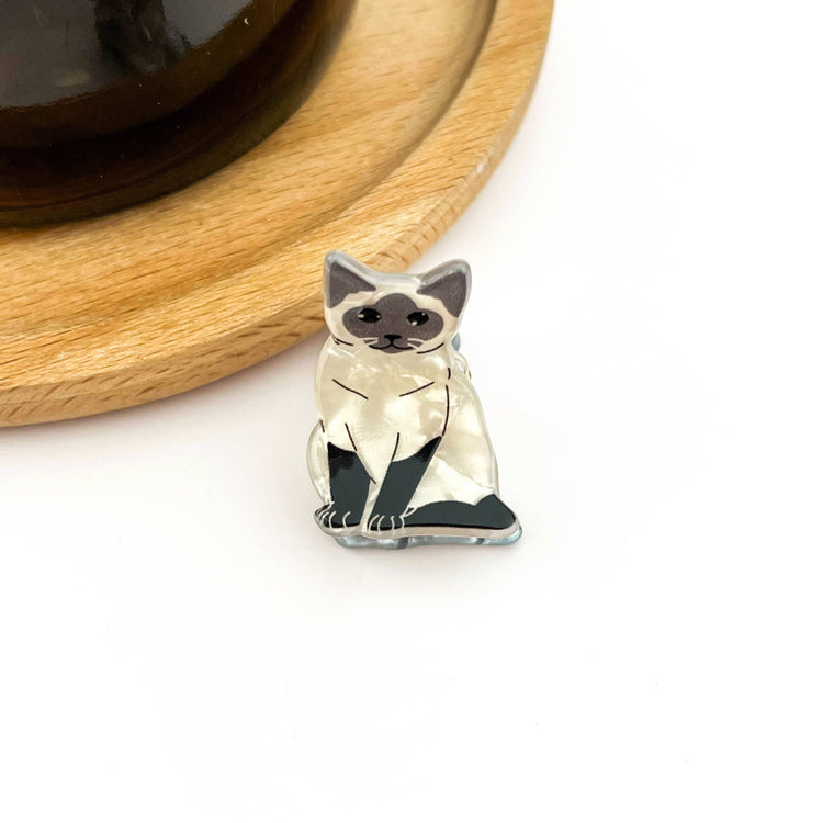 Mini Cat Hair Claw Clip, Animal-shaped Hair Clips