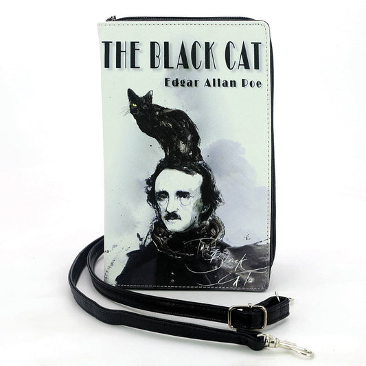 The Black Cat Book Crossbody Bag