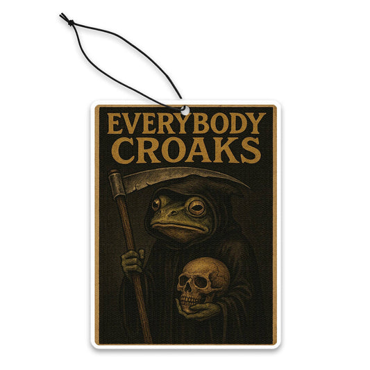 Everybody Croaks Air Freshener