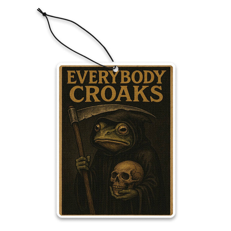 Everybody Croaks Air Freshener