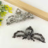 Personalized spider metal hair clip